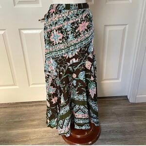 Coldwater creek long pattern skirt